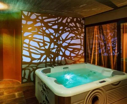 Instalaciones de bienestar de este hotel rural solo para adultos.