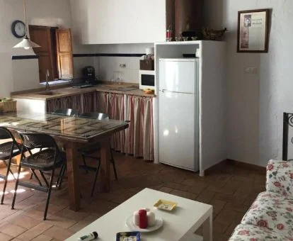 Interior de esta casa rural independiente de estilo tradicional.