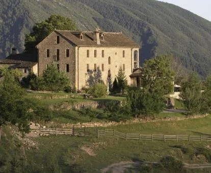 Edificio de este maravilloso hotel boutique rodeado de naturaleza.