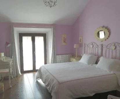 Una de las coquetas habitaciones dobles de este hotel boutique.