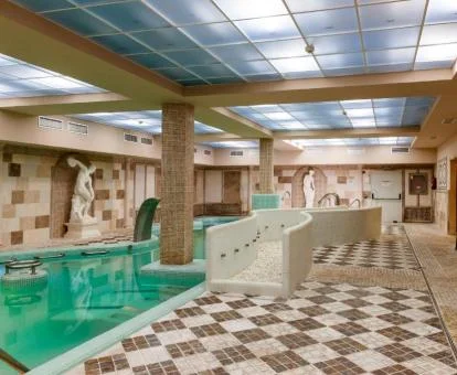 Instalaciones del spa de este coqueto hotel con encanto.