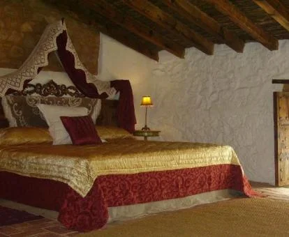 Elegante suite imperial de este hotel boutique.
