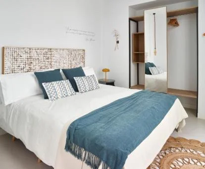 Una de las hermosas habitaciones dobles de este hotel boutique.
