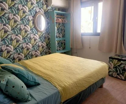 Una de las coquetas habitaciones dobles de este acogedor hotel boutique.