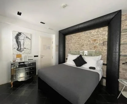 Una de las elegantes habitaciones dobles de este hotel boutique.