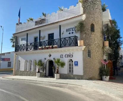 Edificio de este hotel boutique tradicional.
