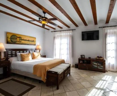 Una de las coquetas habitaciones dobles de este hotel boutique.