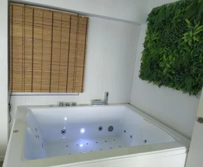 Gran jacuzzi privado para dos personas de este acogedor apartamento.