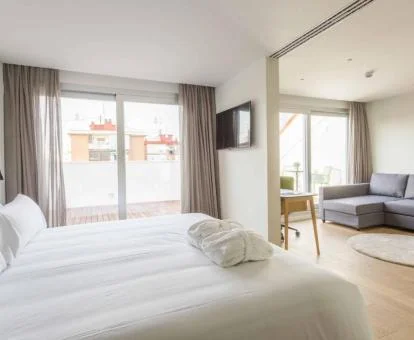 Una de las fabulosas habitaciones de este hotel boutique.
