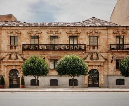 Hermoso edificio de este hotel boutique tradicional.