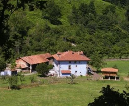 Hermoso hotel rural rodeado de vegetación e ideal para descansar.