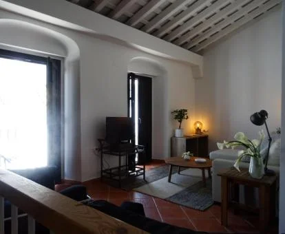 Interior de uno de los preciosos apartamentos de este establecimiento.