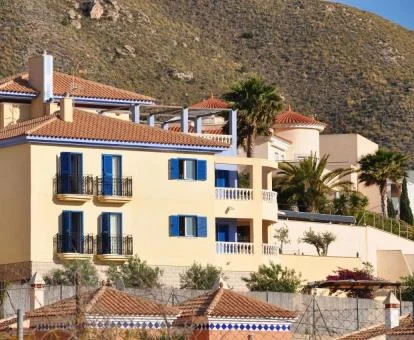 Edificio de este hotel con encanto.