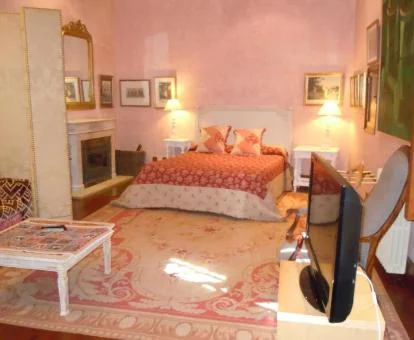 Una de las preciosas habitaciones dobles de este elegante hotel boutique.