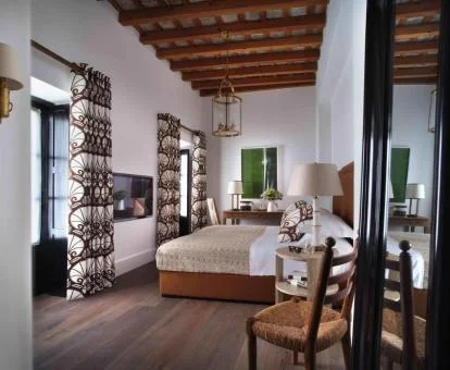 Una de las coquetas habitaciones dobles de este precioso hotel.