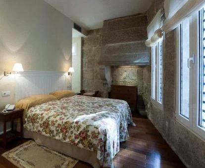 Una de las acogedoras habitaciones dobles de este céntrico hotel boutique.