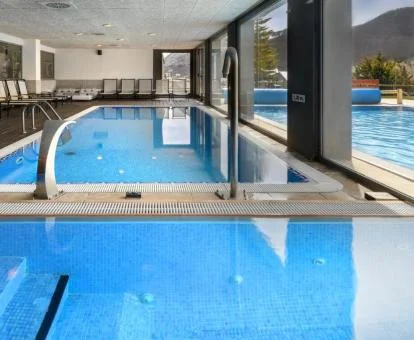 Instalaciones del spa del hotel.
