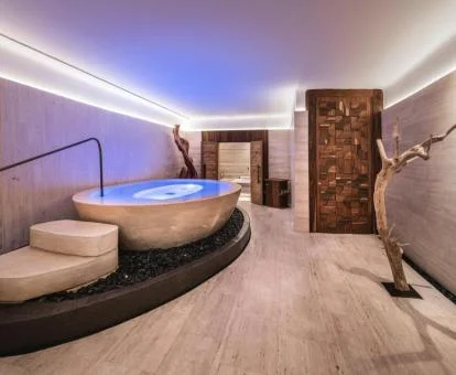 Elegante centro de bienestar de este precioso hotel romántico.