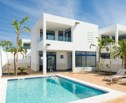 Una de las preciosas villas con piscina privada de este hotel boutique.